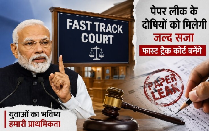पीएम मोदी, पेपर लीक, फास्ट ट्रैक कोर्ट, Paper Leak Case, Fast Track Court, नरेंद्र मोदी, CJP प्रदर्शन, सोनम वांगचुक, युवाओं का भविष्य, परीक्षा घोटाला, Breaking News, National News