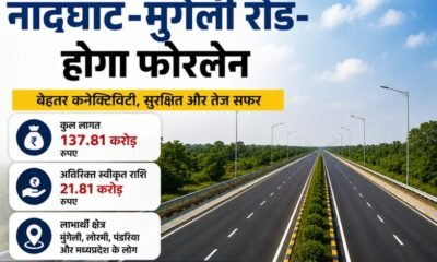 नांदघाट मुंगेली रोड, नांदघाट मुंगेली फोरलेन, Nandghat Mungeli Road, Mungeli Four Lane Road, Chhattisgarh Road Project, अरुण साव, दयालदास बघेल, मुंगेली, बेमेतरा, लोरमी, पंडरिया, रायपुर, फोरलेन सड़क, छत्तीसगढ़ न्यूज