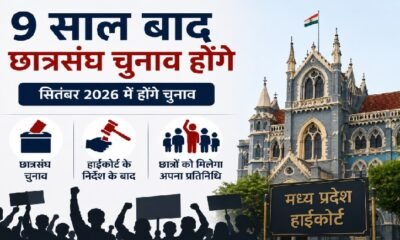MP Student Union Election, Madhya Pradesh Student Election, High Court, Adnan Ansari, Student Union Polls, Higher Education MP, September Election, College Election, MP News, Hindi News