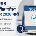 MPESB ने जारी किया संशोधित परीक्षा कैलेंडर: पुलिस कांस्टेबल, पटवारी समेत कई भर्तियां सितंबर से शुरू होंगी MPESB Revised Exam Calendar 2026, MPESB Exam Calendar, MP Police Constable Recruitment 2026, Patwari Recruitment, Panchayat Secretary Recruitment, Agriculture Extension Officer, MP Government Jobs, MPESB News, Madhya Pradesh Jobs, Hindi News