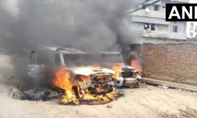 Patna News, Patna Road Accident, Bihar News, Agam Kuan, Zero Mile Patna, NH-30 Jam, Bus Burnt, Violence in Patna, Police Vehicle Burnt, बिहार समाचार, पटना सड़क हादसा