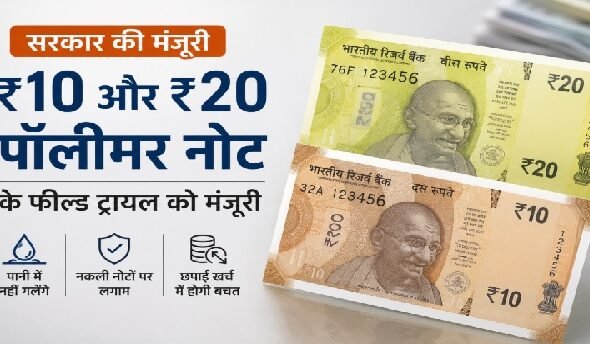 पॉलीमर नोट, प्लास्टिक नोट, 10 रुपए का पॉलीमर नोट, 20 रुपए का पॉलीमर नोट, Polymer Currency India, Polymer Bank Notes, RBI Polymer Notes, 10 Rupees Polymer Note, 20 Rupees Polymer Note, निर्मला सीतारमण, RBI, भारतीय करेंसी, नए नोट, बैंक नोट, नकली नोट