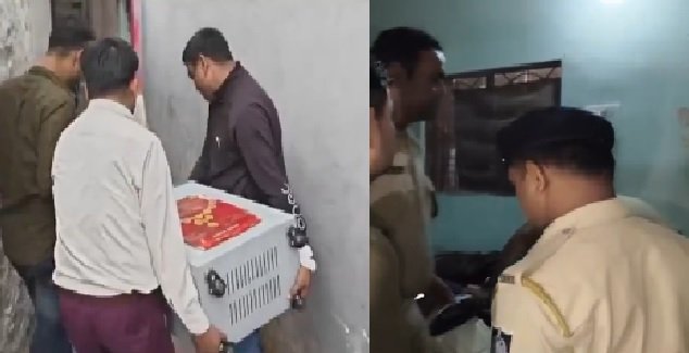 सागर 3 करोड़ कैश, सागर पुलिस, मध्य प्रदेश कैश बरामद, लॉक अलमारी में कैश, सौरभ अहिरवार, सागर न्यूज, MP News, Sagar Cash Recovery, 3 Crore Cash