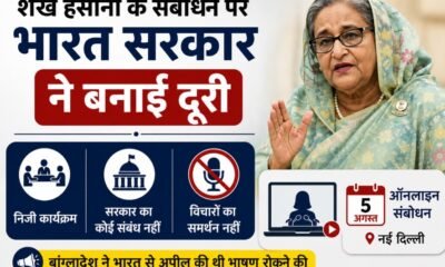 Sheikh Hasina, India Bangladesh Relations, MEA India, Randhir Jaiswal, FCCSA, Bangladesh Politics, Sheikh Hasina Speech, Tarique Rahman, BRICS Summit, Bangladesh News, India News, Hindi News