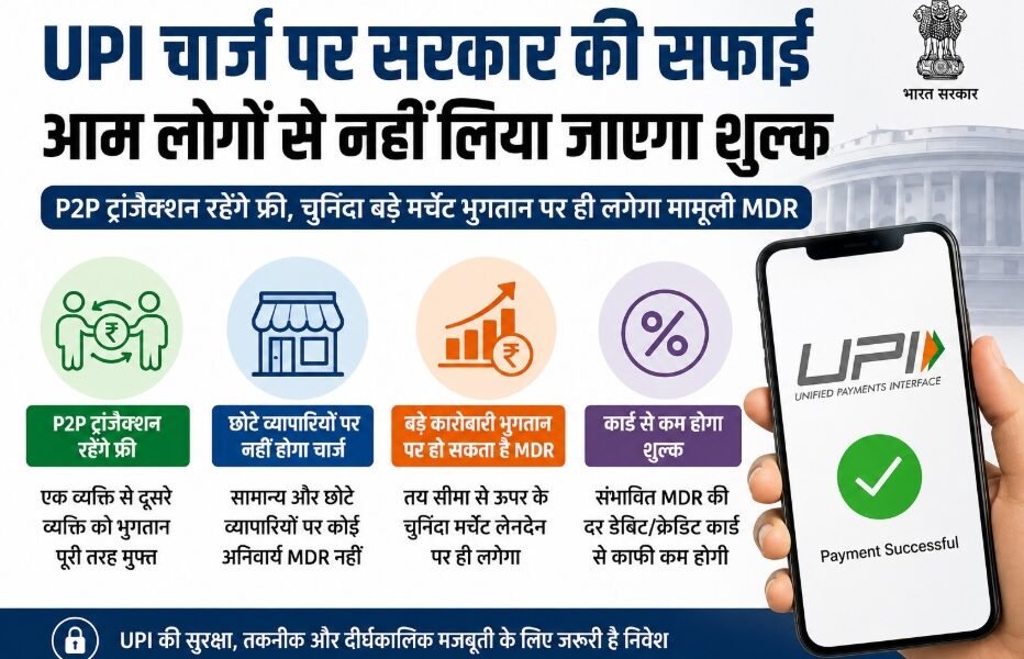 UPI Charges, UPI Charge News, UPI MDR, UPI Payment, UPI Free, UPI Transaction Charges, P2P UPI, Merchant Discount Rate, Finance Ministry, NPCI, UPI News 2026, Taxation and Other Laws Amendment Bill 2026, यूपीआई चार्ज, यूपीआई शुल्क, यूपीआई एमडीआर