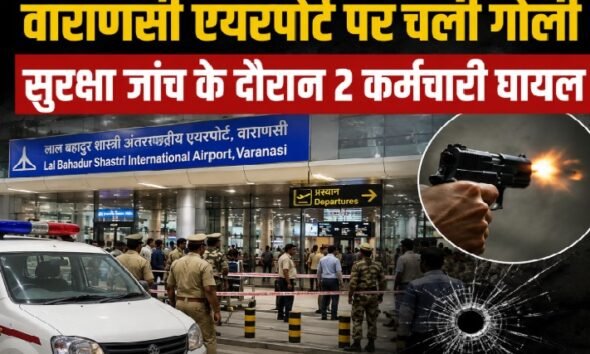 Varanasi Airport Firing, वाराणसी एयरपोर्ट फायरिंग, Varanasi Airport, गोली चलने की घटना, Air India Express, Kamlesh Rai, वाराणसी न्यूज, Azamgarh News, CISF, Airport Security, Mumbai Flight, एयरपोर्ट फायरिंग, उत्तर प्रदेश न्यूज, UP News