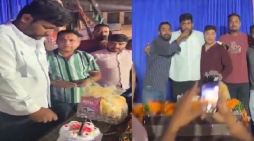 गौरेला BJYM जिलाध्यक्ष FIR, सिद्धार्थ दुबे FIR, गौरेला बर्थडे वायरल वीडियो, अमरकंटक चौक बर्थडे, GPM News, गौरेला-पेंड्रा-मरवाही खबर, BJYM Siddharth Dubey