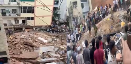 सत्य निकेतन बिल्डिंग हादसा, Delhi Satya Niketan Building Collapse, दिल्ली बिल्डिंग हादसा, सत्य निकेतन PG, दिल्ली छात्र हॉस्टल, बिल्डिंग हादसा दिल्ली