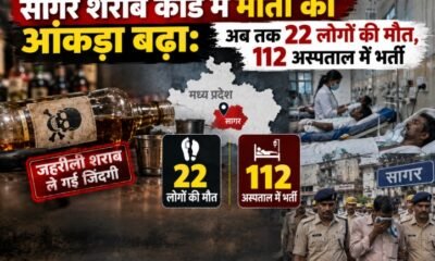 सागर शराब कांड, Sagar Hooch Tragedy, Sagar Toxic Liquor, जहरीली शराब से मौत, सागर 22 मौत, 112 अस्पताल में भर्ती, बंडा शराब कांड, मध्य प्रदेश जहरीली शराब, Sagar Liquor Case