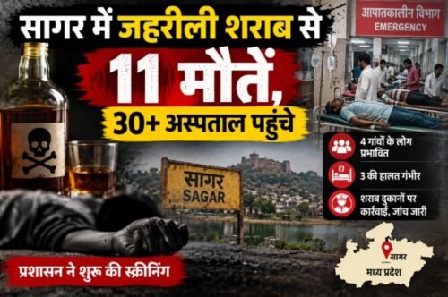 सागर जहरीली शराब कांड, Sagar Toxic Liquor Case, MP जहरीली शराब, सागर शराब कांड, बंडा जहरीली शराब, मध्यप्रदेश शराब कांड, सागर शराब से मौत, Sagar Liquor Deaths, MP Liquor Deaths, जहरीली शराब से मौत