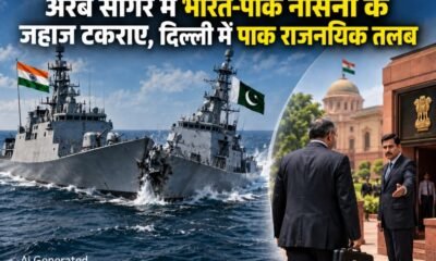 भारत पाकिस्तान नौसेना टक्कर, PNS Hunain, अरब सागर में नौसेना जहाज टक्कर, Indian Navy Pakistan Navy, भारत पाक नौसेना, Pakistan Navy ship collision, अरब सागर समाचार, पाक राजनयिक तलब, 1991 भारत पाकिस्तान समझौता