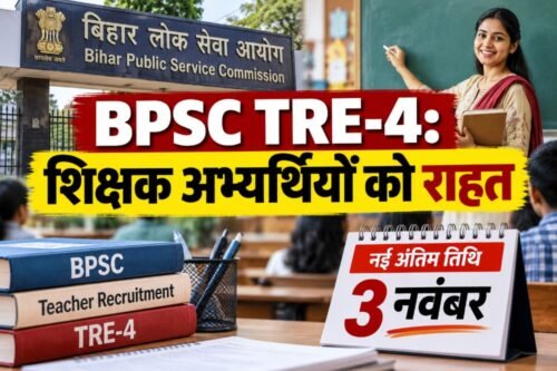 BPSC TRE-4, Bihar Teacher Recruitment, BPSC Recruitment 2026, Teacher Vacancy, Sarkari Naukri