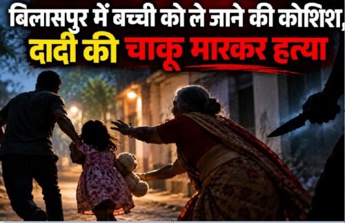 बिलासपुर हत्या मामला, बिलासपुर क्राइम न्यूज, सकरी थाना
