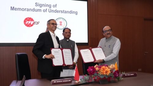 छत्तीसगढ़ सिंगापुर निवेश, Chhattisgarh Singapore Investment, विष्णु देव साय Singapore Visit, Chhattisgarh FDI, ₹43600 करोड़ निवेश, ITE Education Services, ₹350 करोड़ निवेश, Valency International