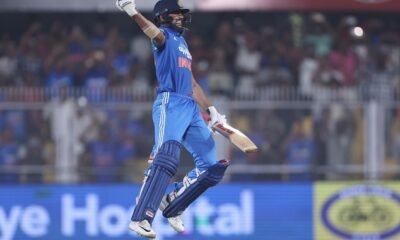 भारत वेस्टइंडीज दूसरा वनडे, India vs West Indies 2nd ODI, शुभमन गिल 223, गिल सबसे तेज दोहरा शतक, भारत 406 रन चेज, India 406 run chase, रोहित शर्मा 101, IND vs WI