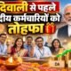 केंद्र सरकार द्वारा केंद्रीय कर्मचारियों का महंगाई भत्ता 60 प्रतिशत से बढ़ाकर 63 प्रतिशत किए जाने की खबर।