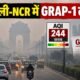 दिल्ली में GRAP-1 लागू, दिल्ली AQI 244, दिल्ली प्रदूषण, CAQM, GRAP नियम, NCR वायु गुणवत्ता
