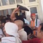 यूपी कांग्रेस कार्यालय हंगामा, अजय राय धरना, इमरान मसूद पदभार, आराधना मिश्रा, प्रमोद तिवारी, राहुल गांधी, कांग्रेस कार्यकर्ताओं में झड़प, लखनऊ कांग्रेस समाचार