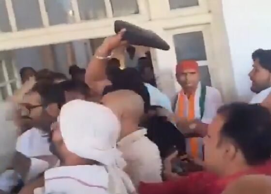 यूपी कांग्रेस कार्यालय हंगामा, अजय राय धरना, इमरान मसूद पदभार, आराधना मिश्रा, प्रमोद तिवारी, राहुल गांधी, कांग्रेस कार्यकर्ताओं में झड़प, लखनऊ कांग्रेस समाचार