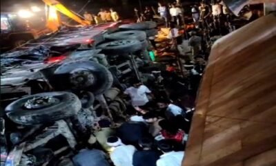 ग्वालियर ट्रक हादसा, शीतला माता मंदिर दुर्घटना, ग्वालियर सड़क हादसा, 15 श्रद्धालुओं की मौत, ट्रक ड्राइवर गिरफ्तार, CSP हटाए गए, पुलिसकर्मी सस्पेंड