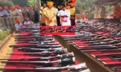 राजा भैया शस्त्र पूजन, राजा भैया दशहरा, रघुराज प्रताप सिंह, बेंती कोठी शस्त्र पूजा, प्रतापगढ़ समाचार