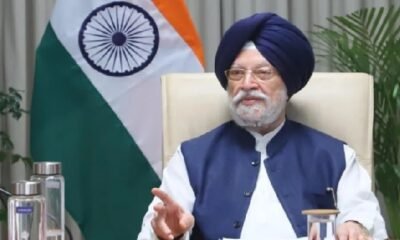भाजपा द्वारा मध्य प्रदेश राज्यसभा उपचुनाव के लिए उम्मीदवार घोषित किए गए केंद्रीय मंत्री हरदीप सिंह पुरी।