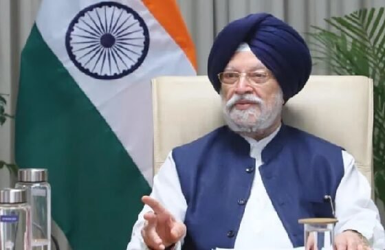 भाजपा द्वारा मध्य प्रदेश राज्यसभा उपचुनाव के लिए उम्मीदवार घोषित किए गए केंद्रीय मंत्री हरदीप सिंह पुरी।