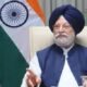भाजपा द्वारा मध्य प्रदेश राज्यसभा उपचुनाव के लिए उम्मीदवार घोषित किए गए केंद्रीय मंत्री हरदीप सिंह पुरी।