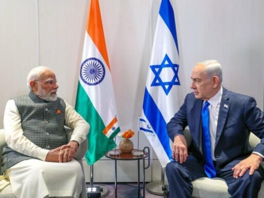 Benjamin Netanyahu, Narendra Modi, Netanyahu Modi Call, Israel Independence Day, Smit Machchhar, भारतीय पायलट स्मित मच्छार, भारत इस्राइल संबंध, नेतन्याहू हिंदी पोस्ट, फ्लाईदुबई विमान घटना